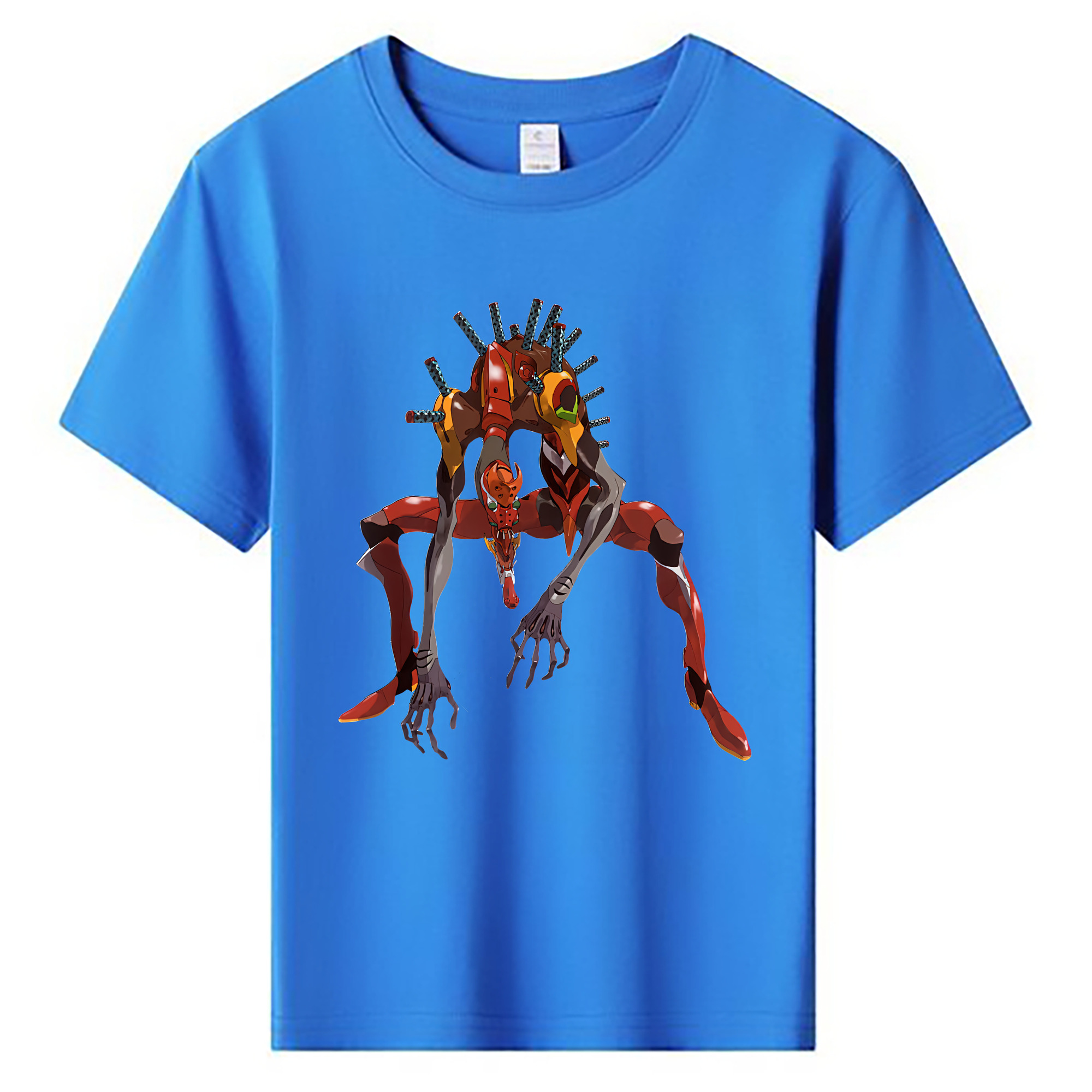 （画像用） EVA 新世紀エヴァンゲリオン 綿100％キッズTシャツ（フロントプリント）